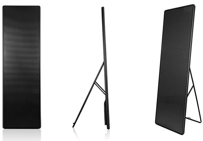 P3 Portable Led Advertising Board , RGB SMD 2121 Led Mirror Poster