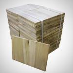 Unisex Taekwondo Breaking Board Natural Color 225x300MM Customized
