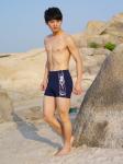 Quality waterproof swimming brief shorts men swimsuit male swimsuit XXXL quick