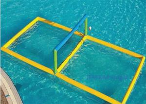 Quality Inflatable Water Volleyball Court Frame Entertainment Toy Sea Amusement Park Customized wholesale
