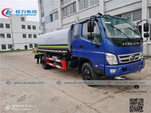 Quality Foton Forland 5cbm Carbon Steel Petrol Tank Truck wholesale