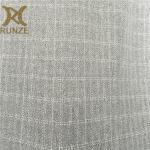 Flexible Herringbone Polyester Twill Fabric 200gsm Plain Dyed