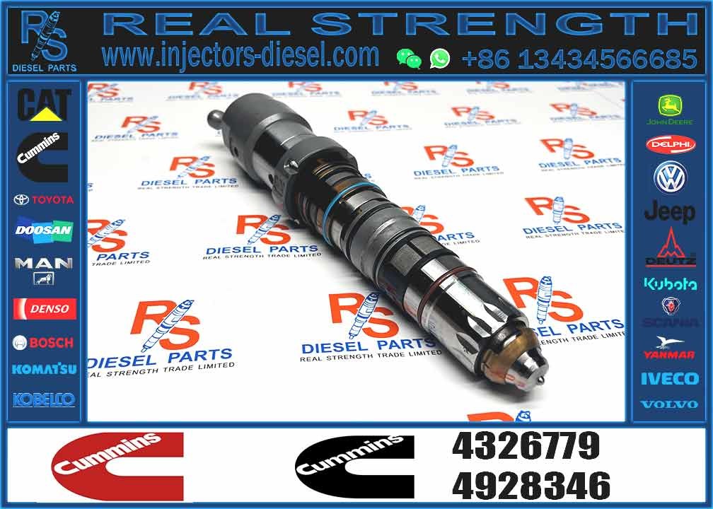 Common rail injector fuel injecto 4326779 4928346 4928349 for QSK23 Excavator QSK23 QSK45 QSK60