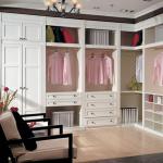 YALIG Customized Walk in Closet Cabinet Design for Home Villa Hotel Apartment