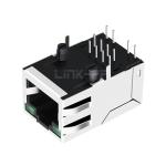 LPJ1026AWNL 10/100 Base-T Tab Up 1x1 Port RJ45 Female Connector With Green/Green