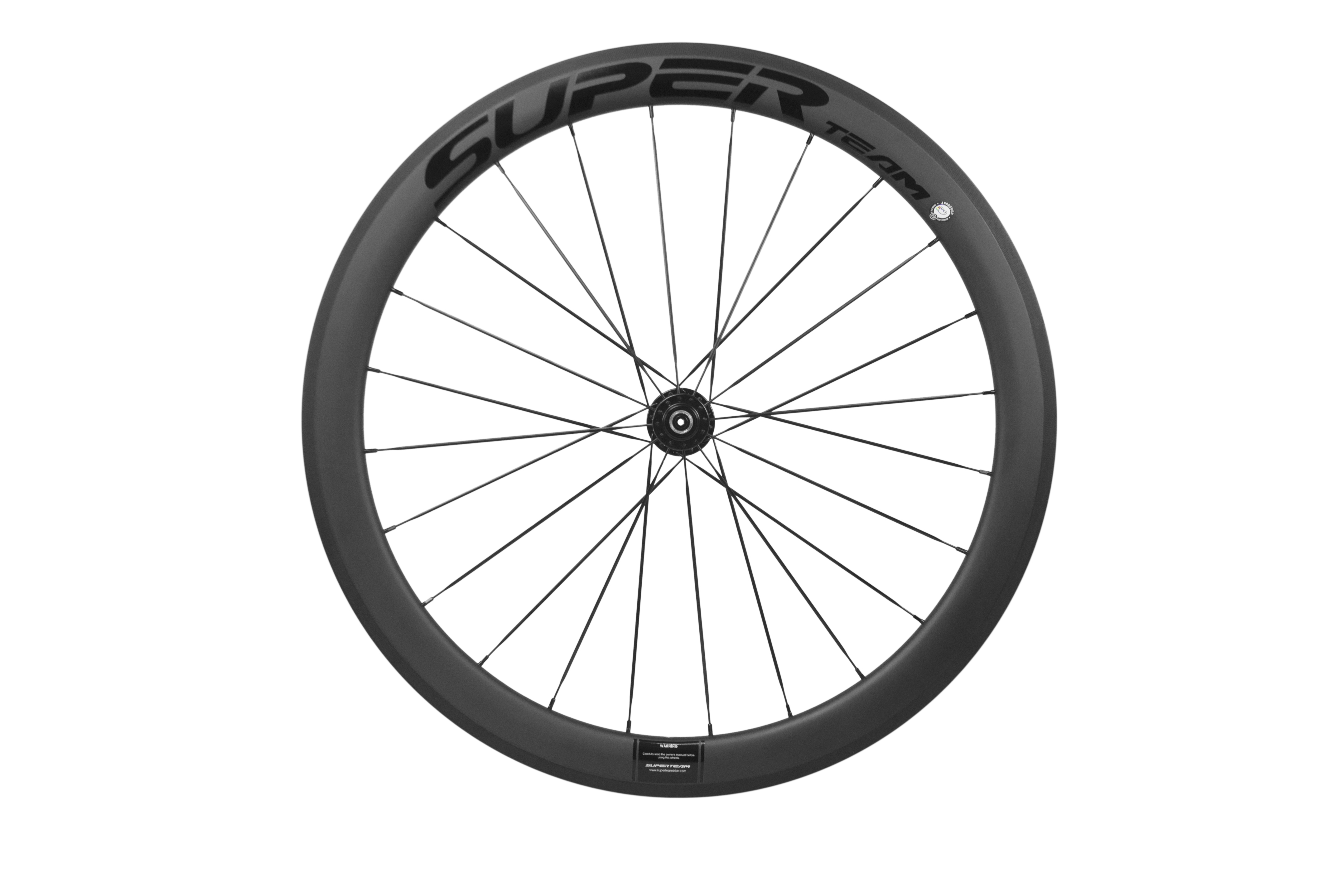 Customizable 45mm Carbon Fiber Road Bicycle Wheelset 700c 20 24h R13 Hub Carbon Wheels