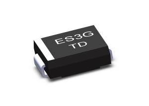 Quality ER3G ES3G Diode 400V 3A Surface Mount Glass Passivated Rectifier wholesale