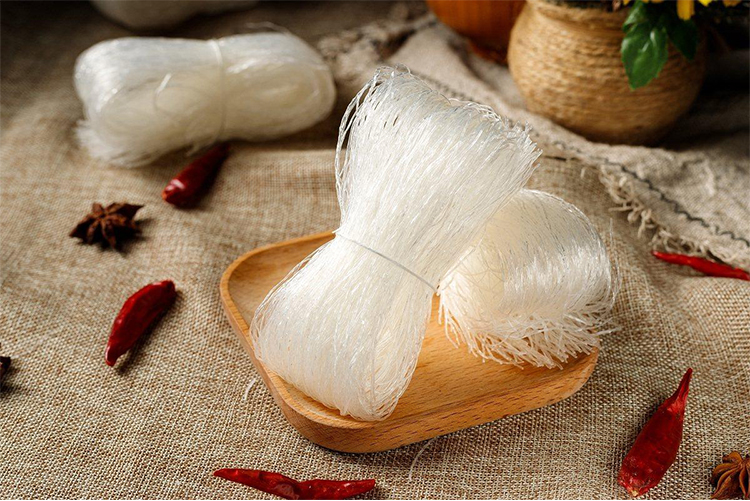 Clear White Halal Mung Bean Longkou Vermicelli 100G 250G 500G for Customized Packaging