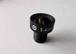 16Megapixel Low distortion less than 2%, S mount lens , S0341230852, 1/2.3" 3