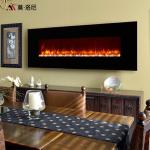 238cm Wall Mount Electric Fireplace Higher Heat Temperature Cold Orange Fire