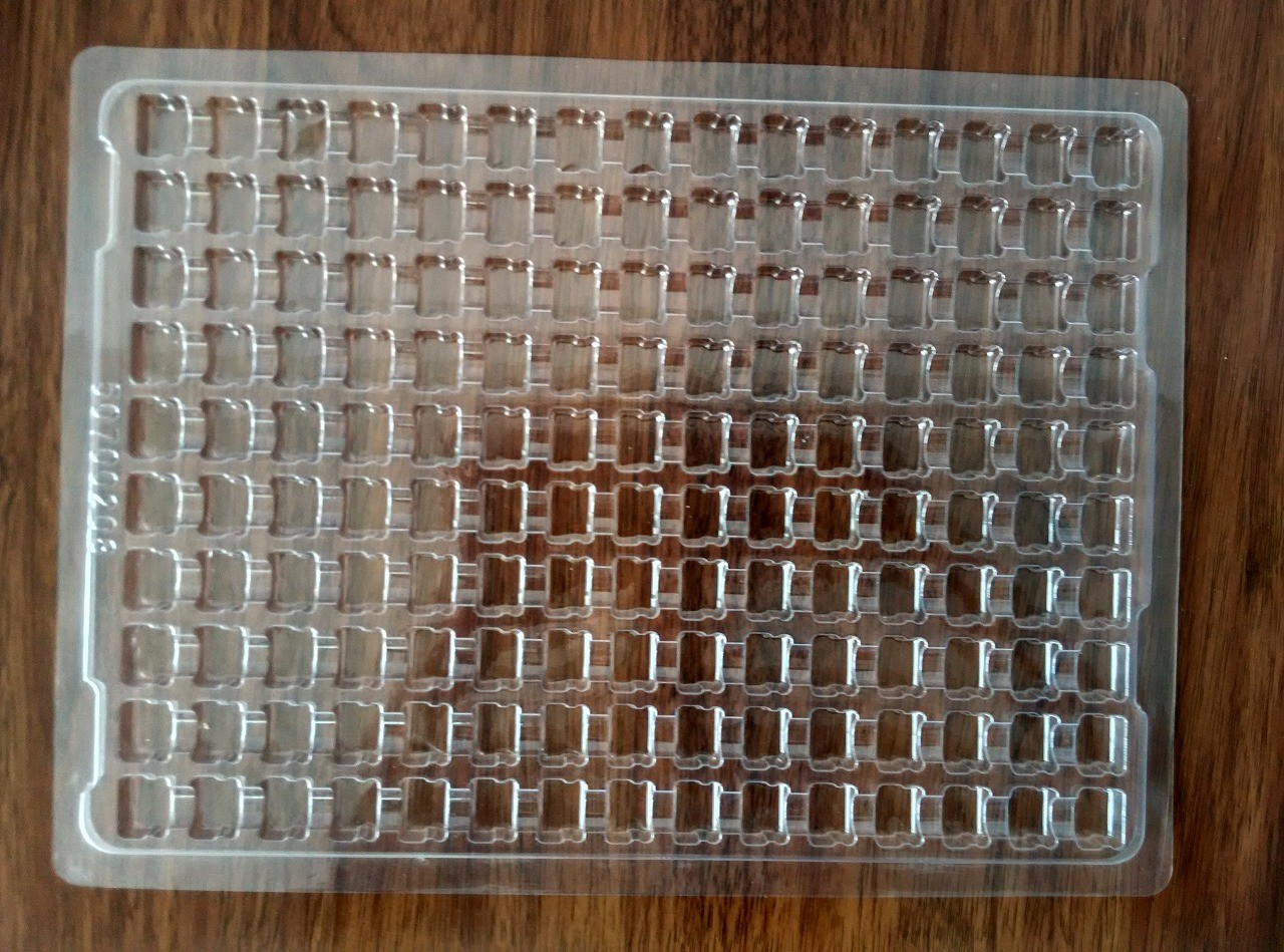 customise clear blister trays for unit and parts