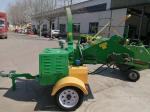 DWC-22 DWC-40 Small Mobile Wood Chipper Machine Shredder