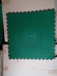 PVC studed visible joint interlocking floor tiles 500