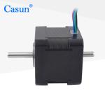 2 Phase 1.8 Degree NEMA 17 Dual Shaft Step Motor 0.45N.M For Automotive