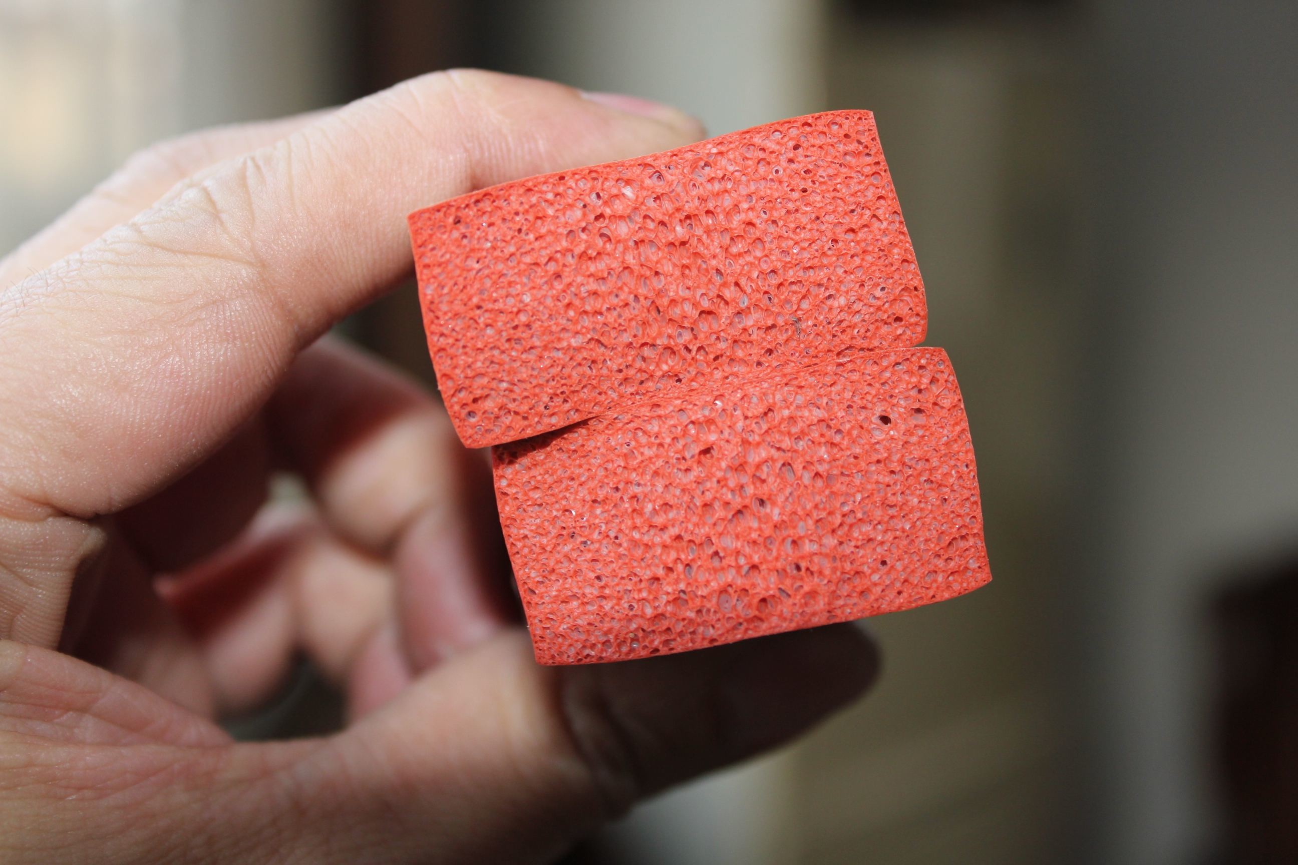Soft Colored Silicone Foam Strip No Poison For High Temperature Sealing