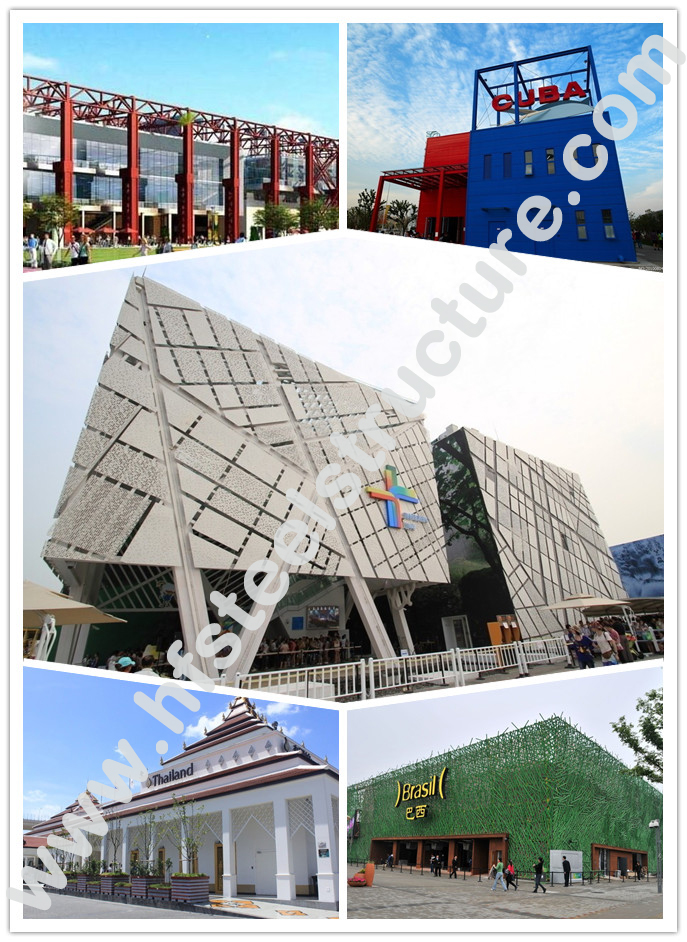 Prefabricated Shearing, Sawing, Grinding, Punching, Metal Commercial Steel Buildings