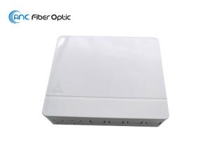Quality 4 Core Indoor Fiber Optic Termination Box Faceplate With Shutter SC/APC Adapter wholesale