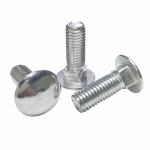 DIN603 Galvanized Square Neck Carriage Bolt Full Thread UNC Grade 4.8