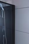 ISO9001 1 To 1.2mm Bathroom Shower Cubicle Tempered Glass