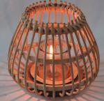 Hot Sale Led Lantern Indoor And Outdoor Decoration Natural Handmade Rattan Weave