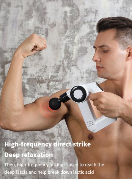 Professional Wholesale Portable Massage Therapy Gun Strong Power With Press