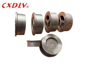 Quality 300LB Disco Lift Wafer Stainless Steel Check Valve Metal Seat wholesale