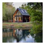 Aluminum Alloy Windows Prefabricated Light Gauge Steel Container Building Modern