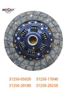 Quality Auto Clutch Disc 31250-05020 31250-17040 31250-20180 For TOYOTA wholesale