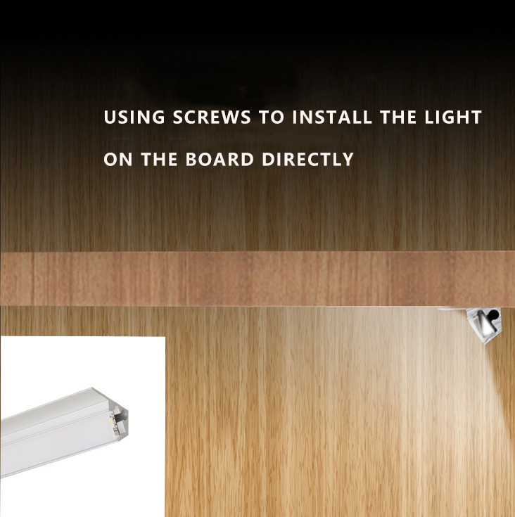 Stylish 3500K 12V Modern Cabinet Light With Touch Switch And Aluminum Housing