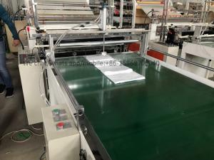Quality Stepper Motor Sealing Bag Making Machine Heating Sealing Cold Cutting Bottom Two Layer wholesale