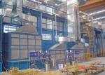 Professional Heavy Machinery Painting Line With Hanging Transport System Paint
