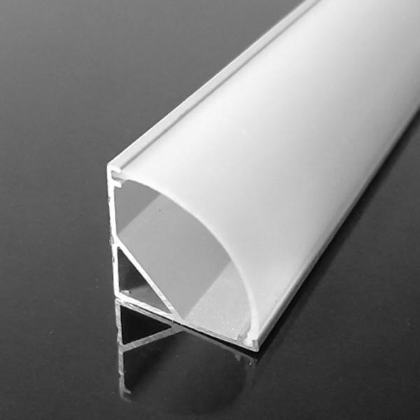 Cheap Aluminum Alloy Lamp Lighting Fixture Groove Easy Screw Fixing Design for sale