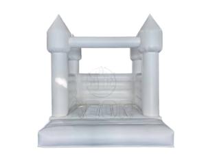 Quality Inflatable White Bounce House Bouncy Jump Castle With Air Blower For Kids All Ages Birthday Party Wedding wholesale
