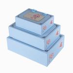 Born Baby Gift Set Box with Handle and Custom Print Foldable Magnetic Flap