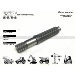 Quality YN15V00017S009 Transport Packaging SK200-6 Excavator Travel Motor Shaft for Hydraulic Motor Drive Excavator Transmission System in Dealed Bag wholesale