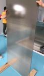 4mm Metal Coated Mesh Laminated Glass