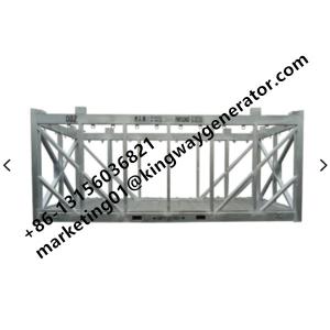 Quality Frame Lifting Offshore Storage Containers Carried By A Spreader Fixed On The Lifting Lugs wholesale