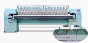 Quality Embroidery Industrial Quilting Machine , Garment Industry Machinery 128 Inch Multiple Needles wholesale
