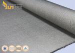 High Temperature Silica Fiberglass Cloth Fire Barrier Fire Blanket Material