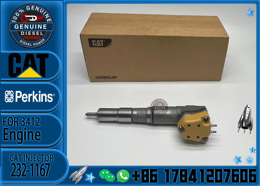 High performance 173-9379 diesel fuel injectors 232-1167 2321167 for Caterpillar 3126 engine parts 1739379