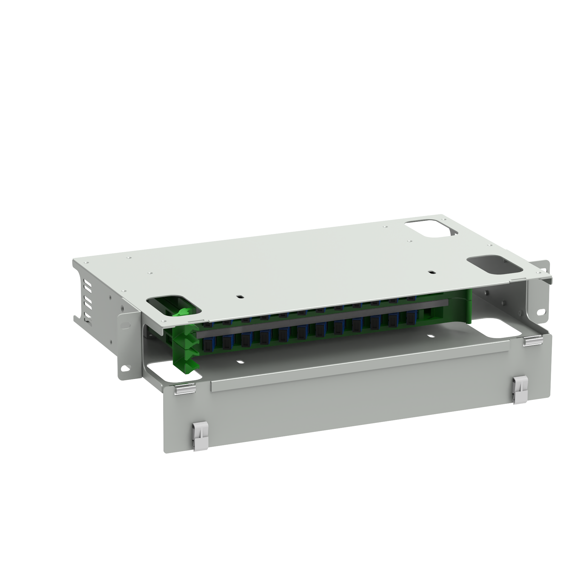 24 Port SC Type Fiber Optic Distribution Patchpanel Equipment for Your Network Needs