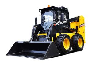 Quality Compact Type XCMG Big Skid Steer Loader with All Wheel Drive and Skid Steering wholesale