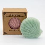 Disposable Skincare Shell Organic Konjac Sponge To Wash Your Body