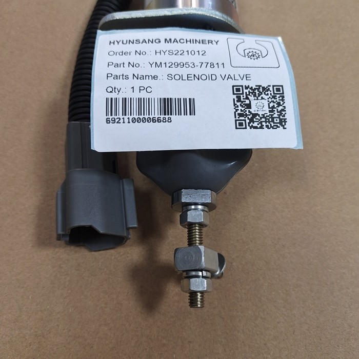 Solenoid Valve YM129953-77811 YM12995377811 YM129953-77800 YM129953-77803 YM129953-77810