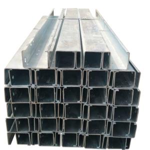 Quality C Post Hot Dipped Galvanized W Beam Highway Road Safety Steel Guardrail Posts wholesale