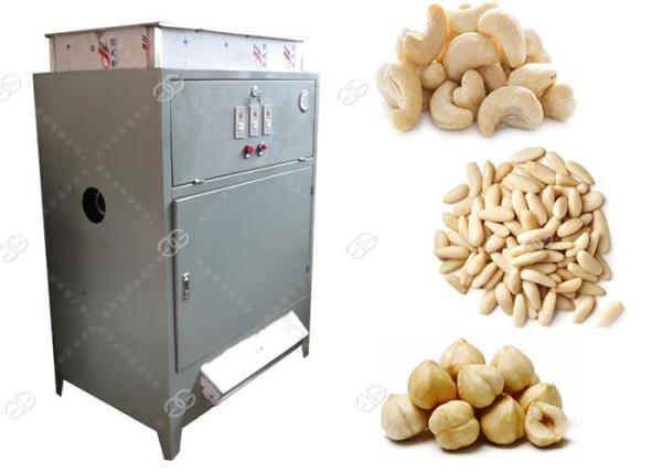 Roasted Hazelnut Pine Nut Peeling Machine , Automatic Cashew Peeler Machine