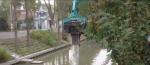 Eco Friendly Construction Mini Excavator Vibro Pile Hammer