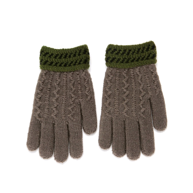 wholesales custom kids five-fingers fashion gym simple winter warm and cold proof kintted sports touch screen mitts