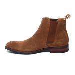 Autumn Tan Anti Odor Mens Genuine Leather Chelsea Boots