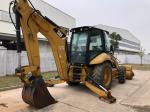 6792 10200 kg Machine Weight Used Caterpillar 416E Backhoe Loader 162 kw